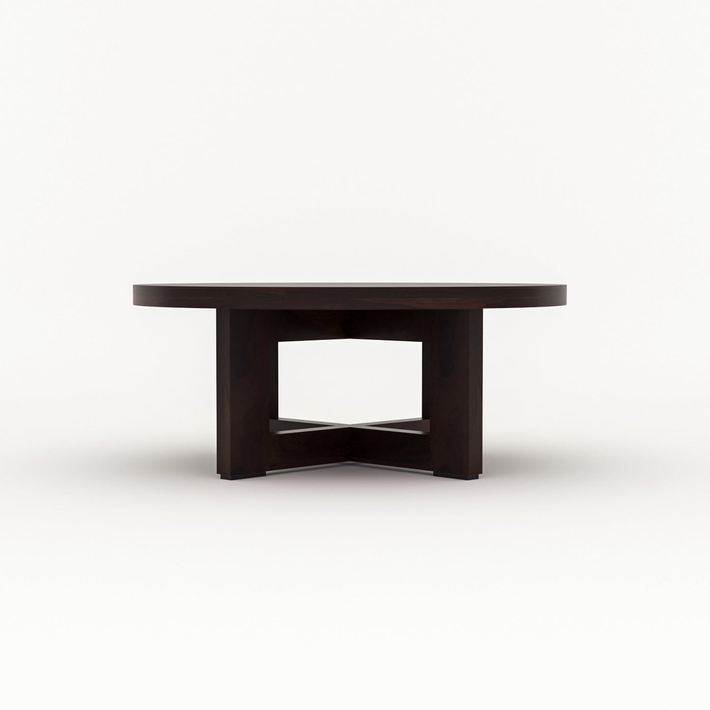 Arven Solid Sheesham Wood Coffee Table (Walnut  Finish) (Copy)