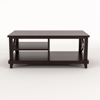 Kronel Solid Sheesham Wood Coffee Table (Walnut Finish) (Copy)