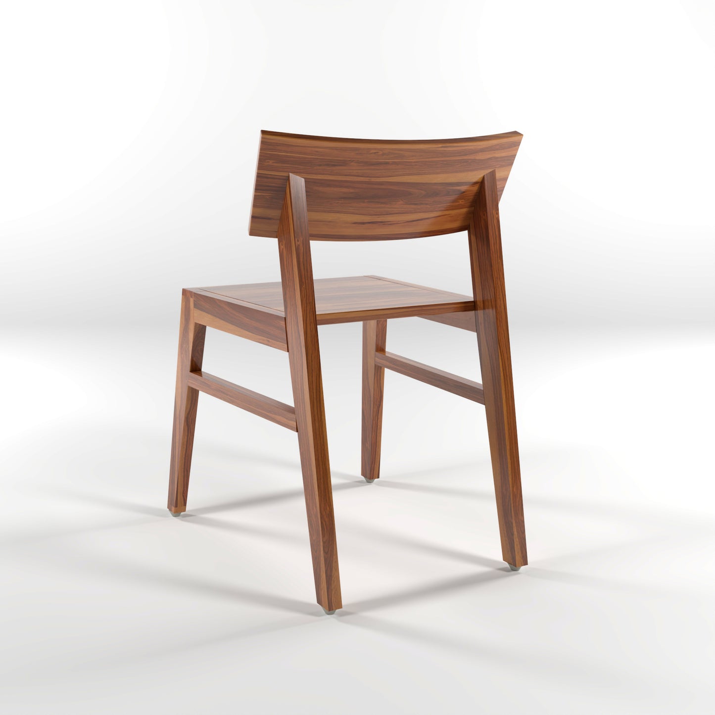 Torric Solid  Sheesham Wooden Two Dining Chair Set (Honey Finish)