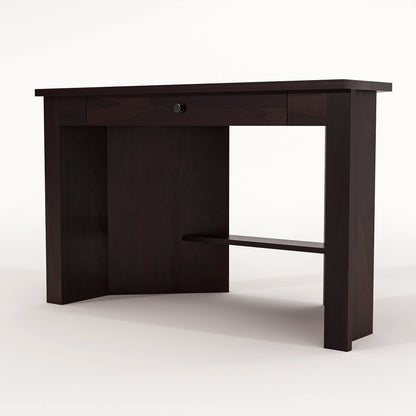 Valric Solid Sheesham Wood Study Desk (Walnut Finish)