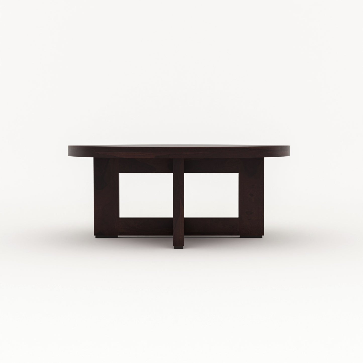 Arven Solid Sheesham Wood Coffee Table (Walnut  Finish) (Copy)